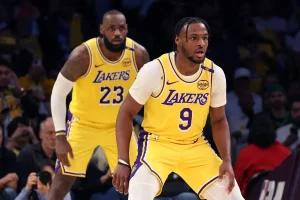 bronny-james-cetak-poin-pertama-di-nba-namun-lakers-tetap-kalah-dari-cavaliers